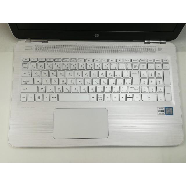 中古】HP Pavilion 15-au100 15-au106TU ブリザードホワイト【i5-7200U