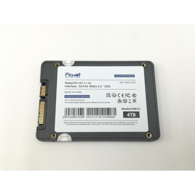 【中古】各社2.5SSD 4TB SSD SATA【神戸】保証期間１週間の画像