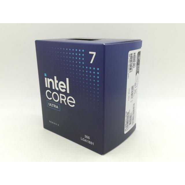 未使用】Intel Core Ultra 7 265 (2.4GHz) Box LGA1851/20C(P:8C/E:12C