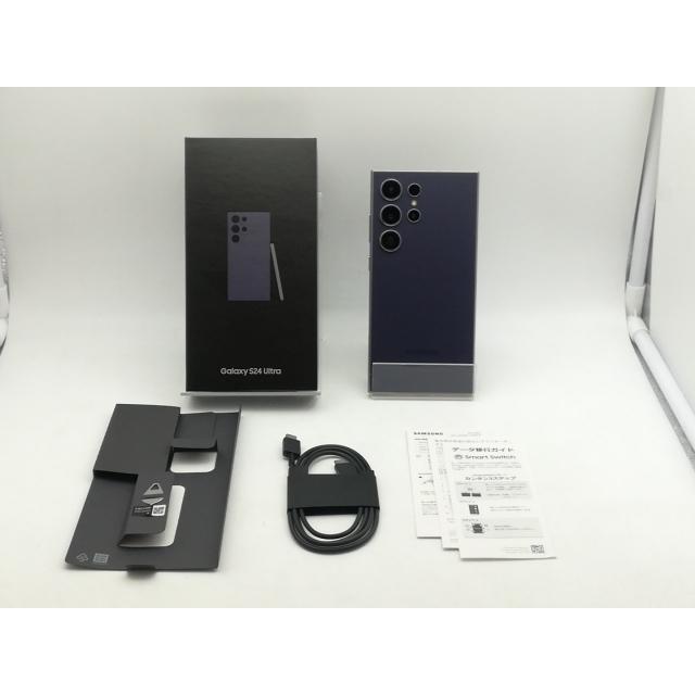 中古】SAMSUNG 国内版 【SIMフリー】 Galaxy S24 Ultra チタニウム 