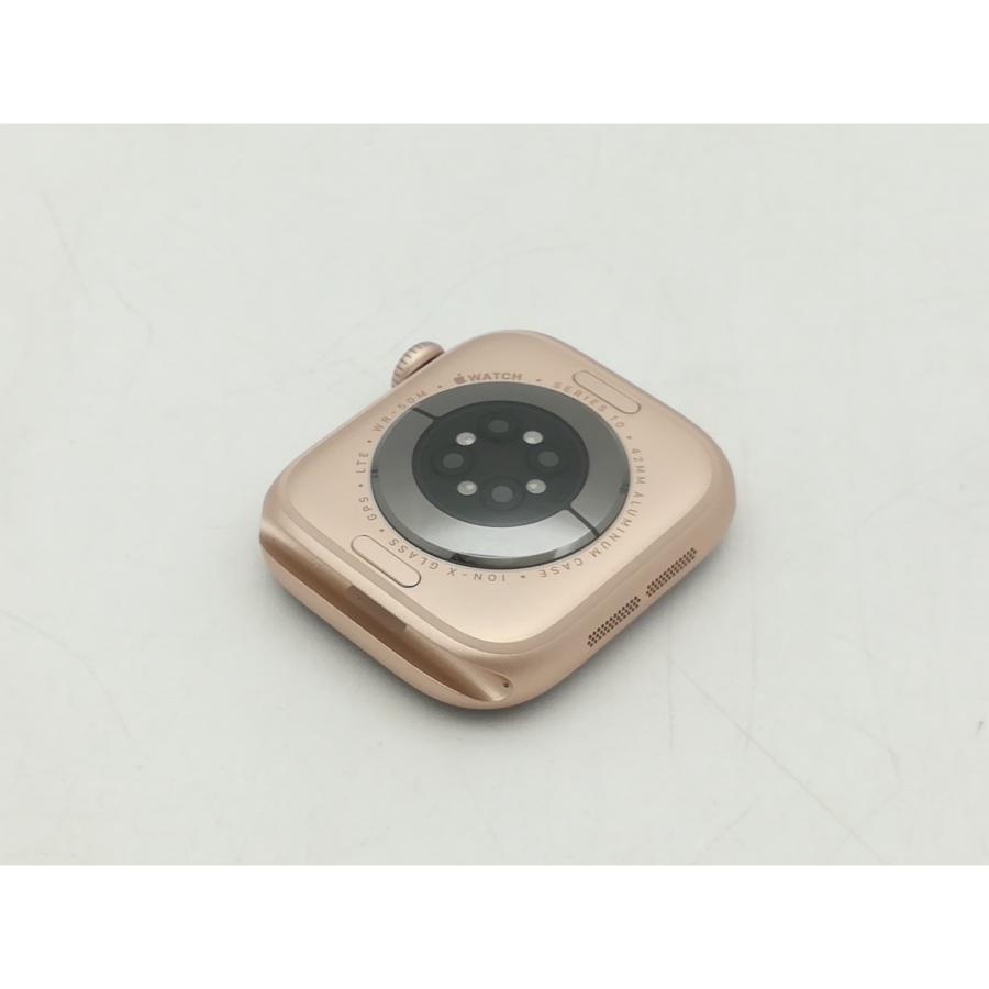 【中古】Apple Apple Watch Series10 42mm Cellular ローズゴールドアルミニウムケース (バンド無し)【神戸】保証期間１ヶ月【ランクB】の画像