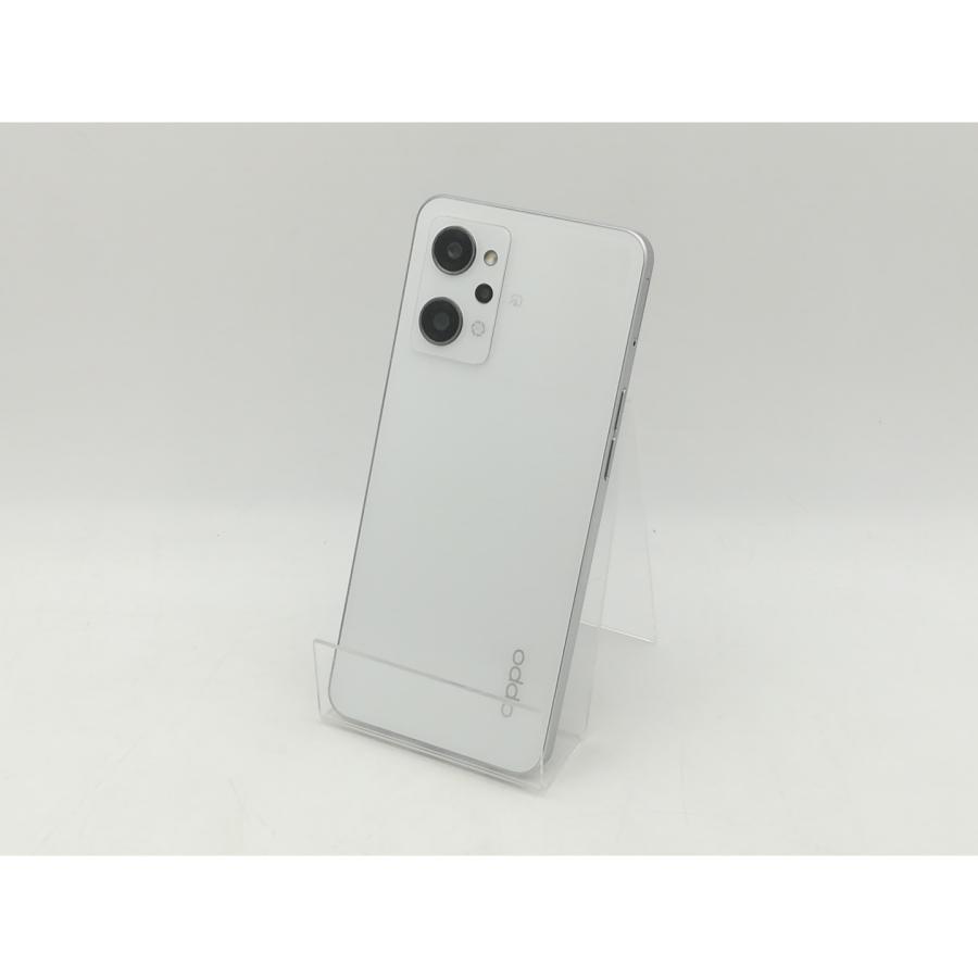 中古】Oppo 楽天モバイル 【SIMフリー】 OPPO Reno9 A ムーンホワイト