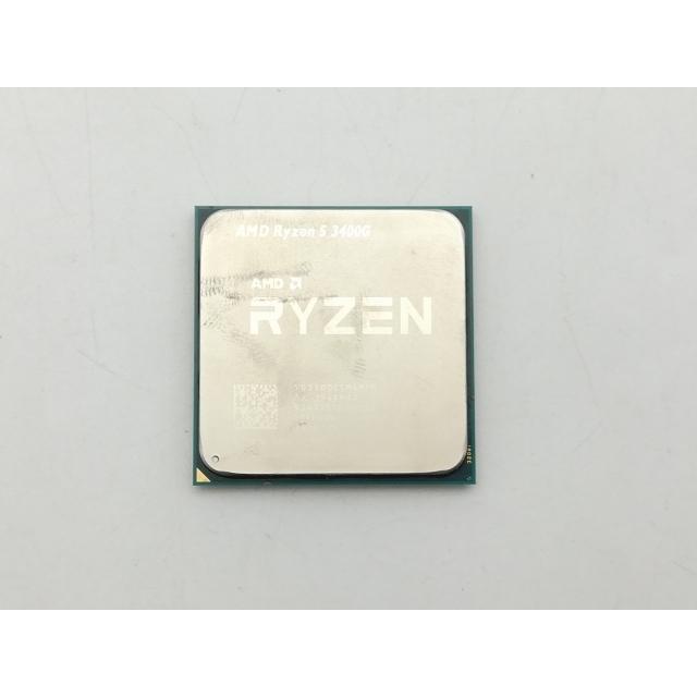 中古】AMD Ryzen 5 3400G (3.7GHz/TC:4.2GHz) bulk AM4/4C/8T/L3 4MB