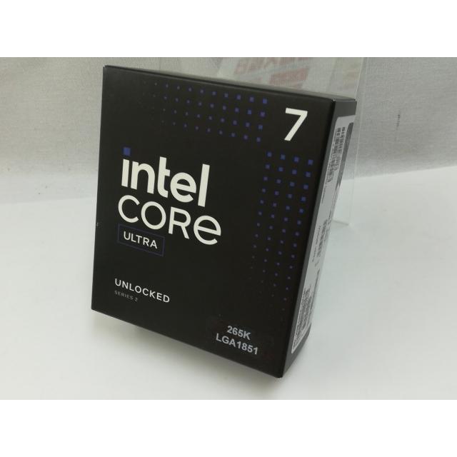 未使用】Intel Core Ultra 7 265K(3.9GHz) Box LGA1851/20C(P:8C/E:12C