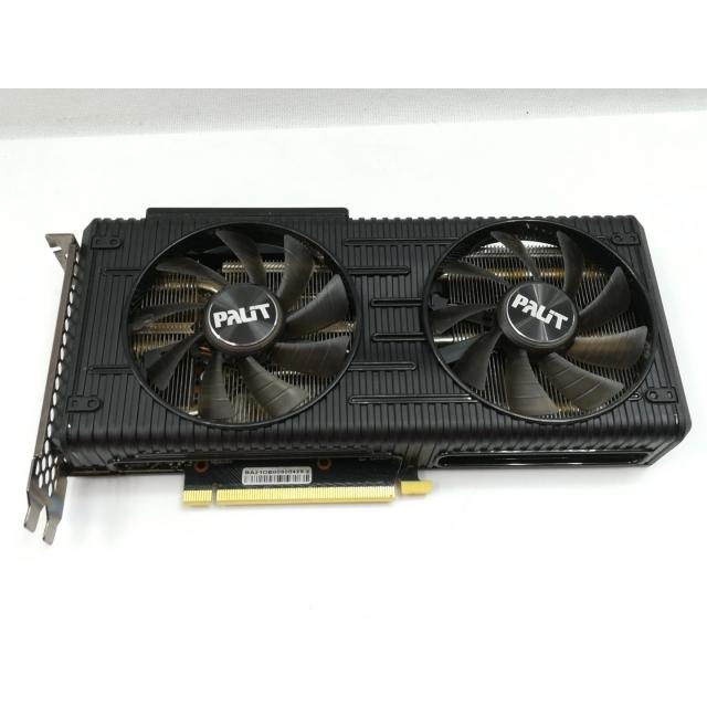 中古】Palit GeForce RTX 3060 Ti Dual OC 8GB LHR（NE6306TS19P2