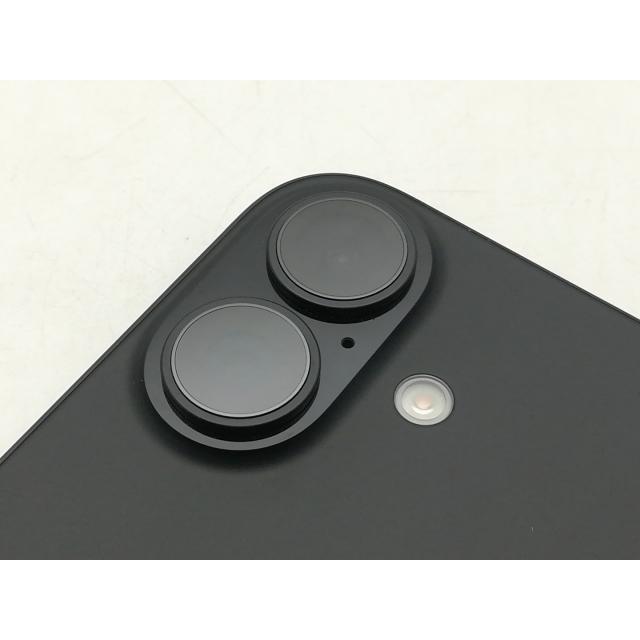 【中古】Apple docomo 【SIMフリー】 iPhone 16 128GB ブラック MYDQ3J/A【熊本】保証期間１ヶ月【ランクA】の画像