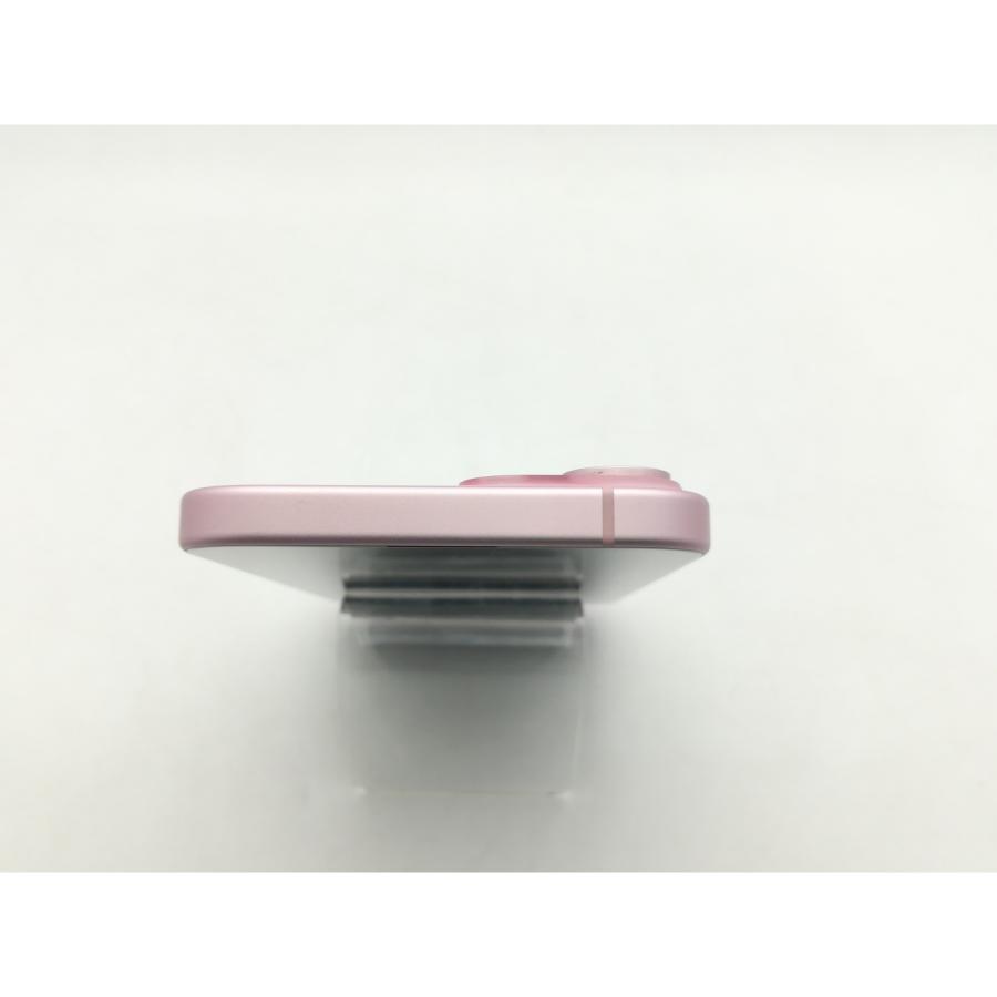 【中古】Apple 楽天モバイル 【SIMフリー】 iPhone 15 256GB ピンク MTMP3J/A【福岡天神】保証期間１ヶ月【ランクB】の画像