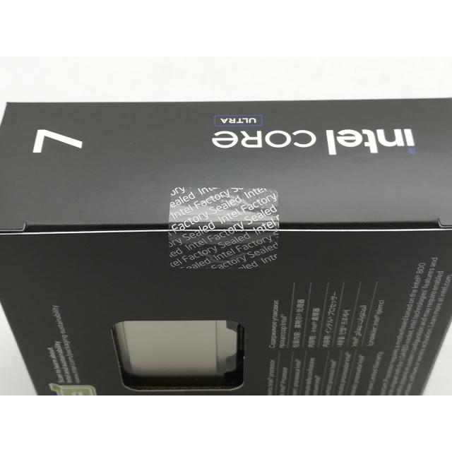 未使用】Intel Core Ultra 7 270K Plus (3.7GHz) Box LGA1851/24C(P:8C