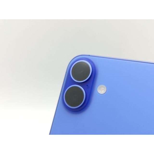 【中古】Apple 国内版 【SIMフリー】 iPhone 16 Plus 128GB ウルトラマリン MXVE3J/A【広島本通】保証期間１ヶ月【ランクB】の画像