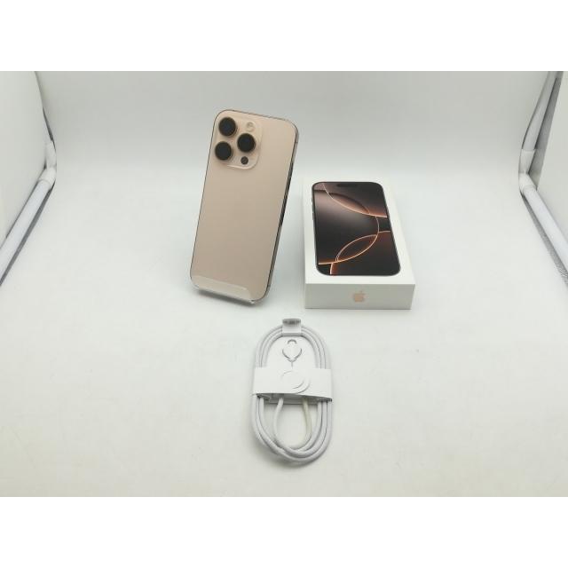 【中古】Apple 国内版 【SIMフリー】 iPhone 16 Pro 256GB デザートチタニウム MYN23J/A【大阪堂島】保証期間１ヶ月【ランクB】の画像