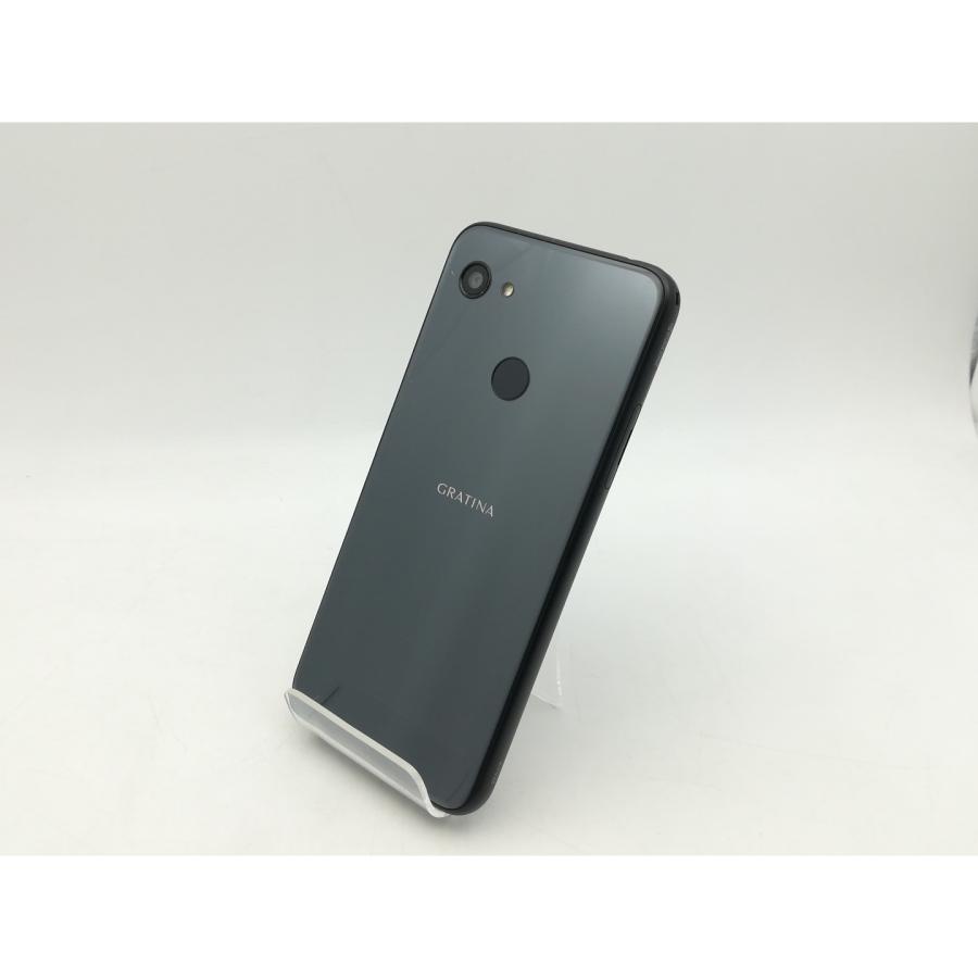 中古】KYOCERA au 【SIMロック解除済み】 GRATINA ブラック 3GB 32GB