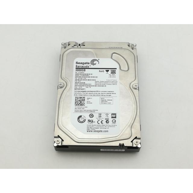 中古】Seagate ST3000DM001 3TB/7200rpm/64MB/6Gbps【神戸】保証期間1