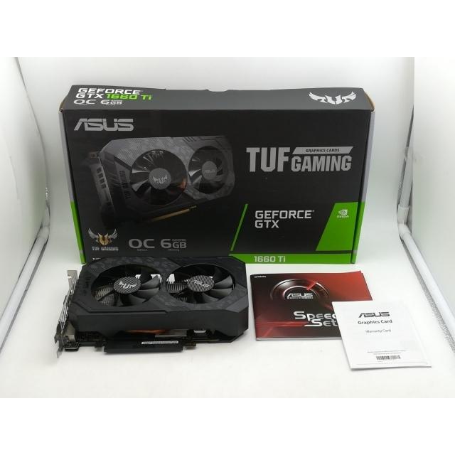 中古】ASUS TUF-GTX1660TI-O6G-EVO-GAMING GTX1660Ti/6GB(GDDR6)【神戸