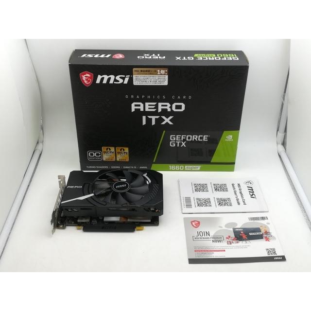中古】MSI GeForce GTX 1660 SUPER AERO ITX OC GTX1660Super/6GB