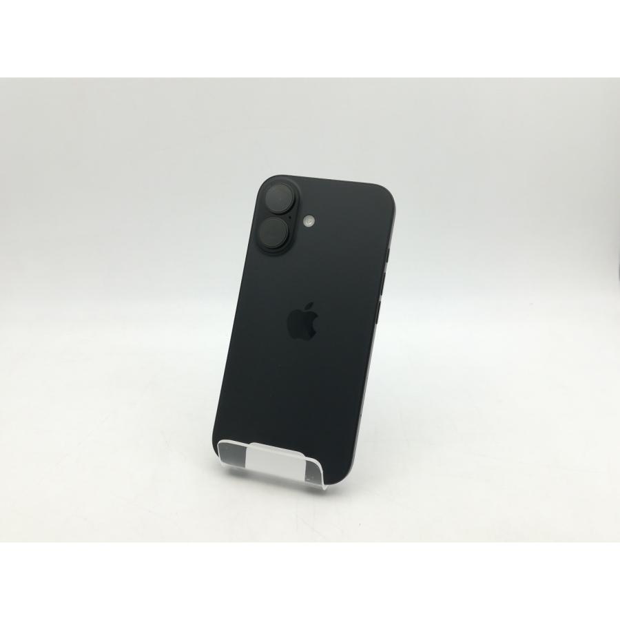 【未使用】Apple 国内版 【SIMフリー】 iPhone 16 128GB ブラック MYDQ3J/A【神戸】保証期間３ヶ月の画像