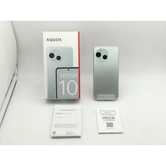 中古】SHARP mineo 【SIMフリー】 AQUOS sense10 8GB 256GB ペール