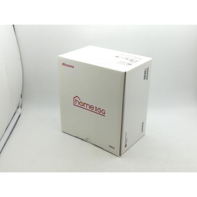 未使用】SHARP docomo 【SIMフリー】 home 5G HR02 [ダークグレー