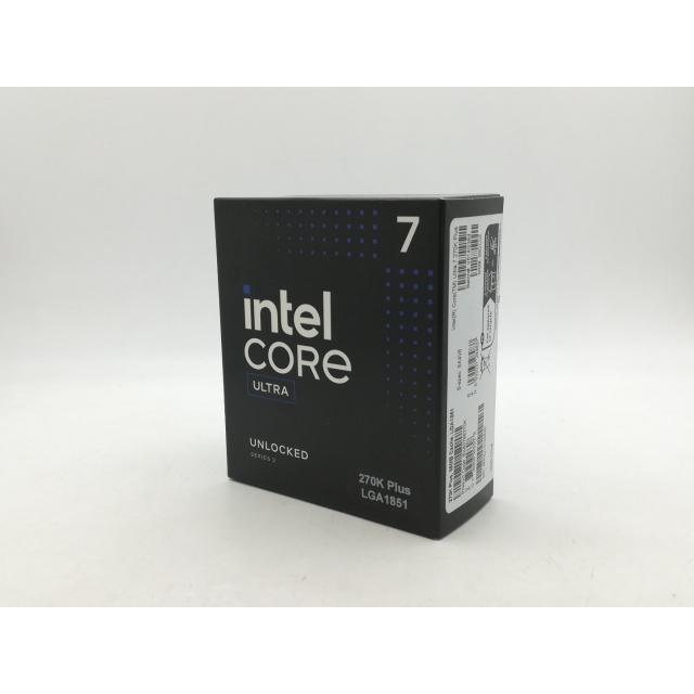 未使用】Intel Core Ultra 7 270K Plus (3.7GHz) Box LGA1851/24C(P:8C