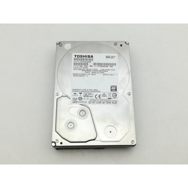 【中古】 東芝 DT01ACA300 中古】TOSHIBA DT01ACA300 3TB/7200rpm/64MB/6Gbps【神戸】保証期間1