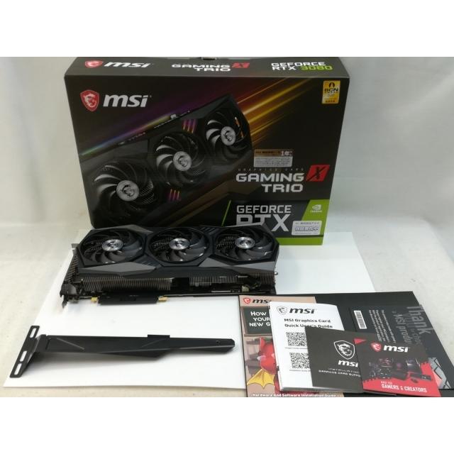 中古】MSI GeForce RTX 3080 GAMING X TRIO 10G RTX3080/10GB(GDDR6X