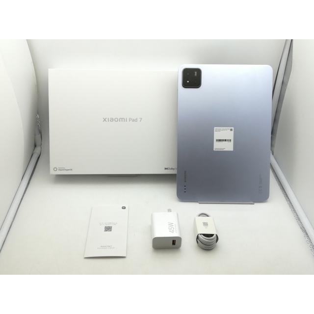 Xiaomi Pad 7 ブルー 本体と付属品 中古】Xiaomi 【Wi-Fi】 Xiaomi Pad 7 ブルー 【Snapdragon 7+ Gen3