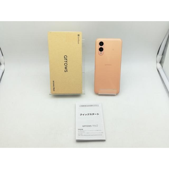 中古】FCNT SoftBank 【SIMフリー】 arrows We2 ライトオレンジ 4GB