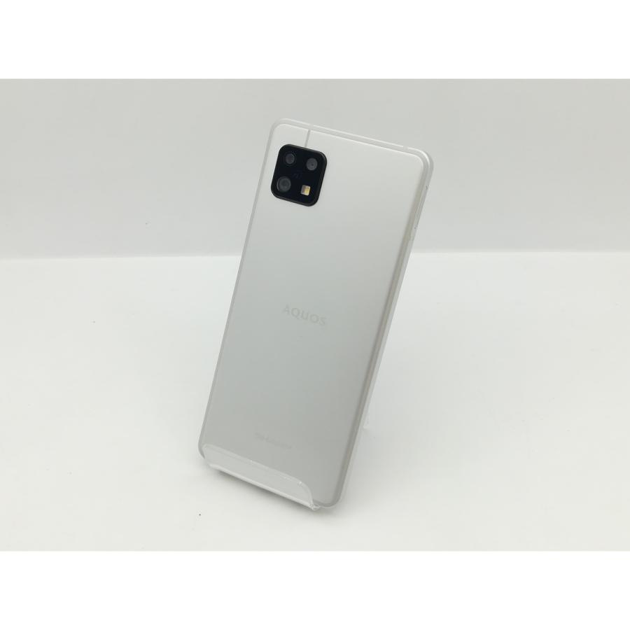 中古】SHARP 楽天モバイル 【SIMフリー】 AQUOS sense6s シルバー 4GB