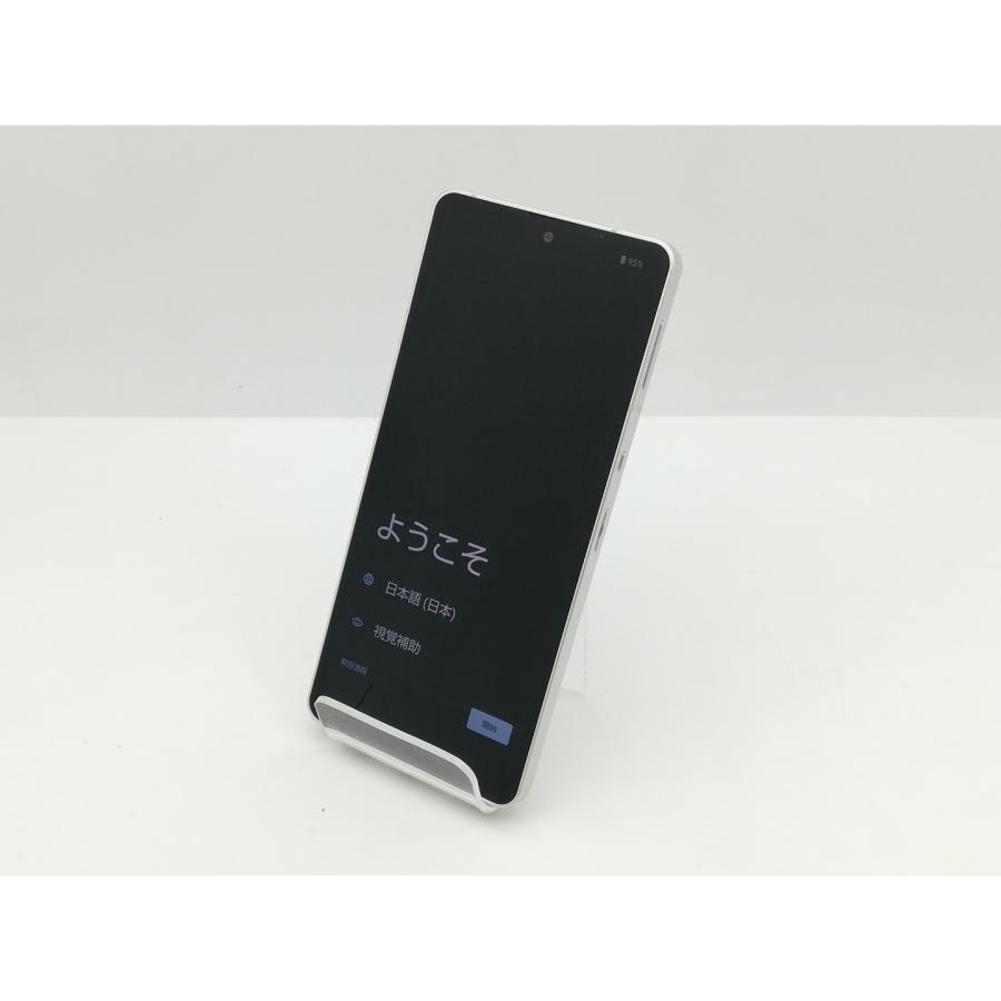 中古】SHARP 楽天モバイル 【SIMフリー】 AQUOS sense6s シルバー 4GB
