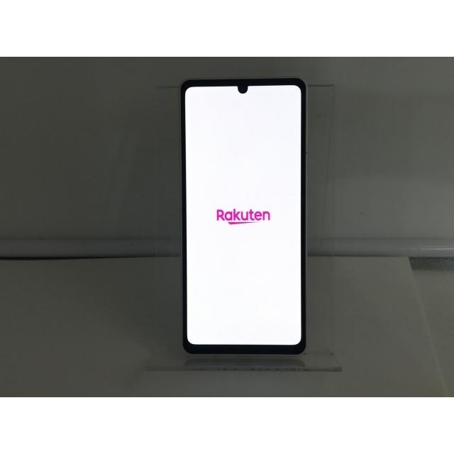 中古】SHARP 楽天モバイル 【SIMフリー】 AQUOS sense6s シルバー 4GB