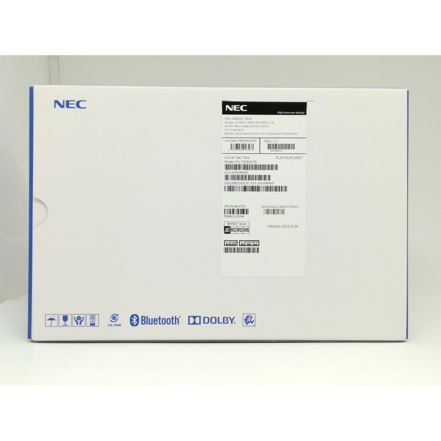 【未使用】NEC  【Wi-Fi】 LAVIE Tab T10d プラチナグレー 4GB 64GB (docomo版) 【日本橋3】保証期間３ヶ月｜janpara｜03