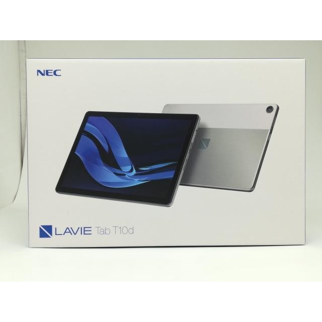 【未使用】NEC  【Wi-Fi】 LAVIE Tab T10d プラチナグレー 4GB 64GB (docomo版) 【日本橋3】保証期間３ヶ月｜janpara｜02