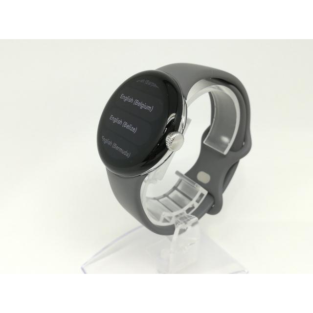 中古】Google Pixel Watch Bluetooth/Wi-Fiモデル PolishedSilver 