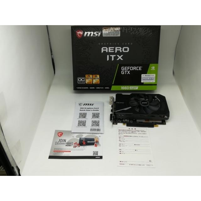 PCパーツ 【】MSI GeForce GTX 1660 SUPER AERO ITX OC GTX1660Super