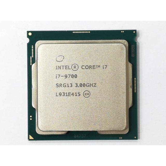 中古】Intel Core i7-9700 (3GHz/TB:4.7GHz/SRG13/R0) bulk LGA1151/8C