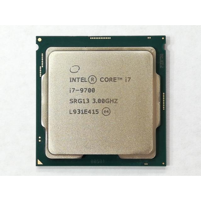 中古】Intel Core i7-9700 (3GHz/TB:4.7GHz/SRG13/R0) bulk