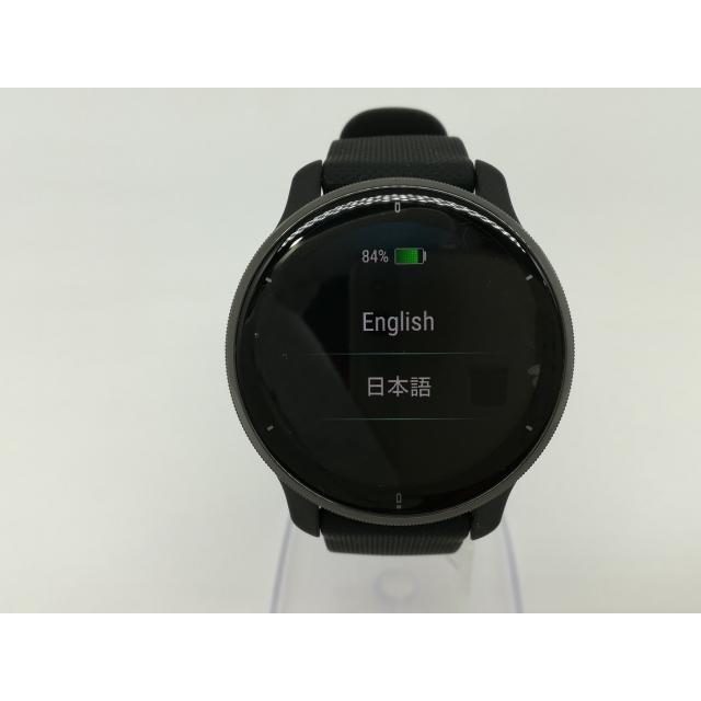 中古】Garmin Venu 2 Plus 010-02496-41 Black/Slate【日本橋3】保証  