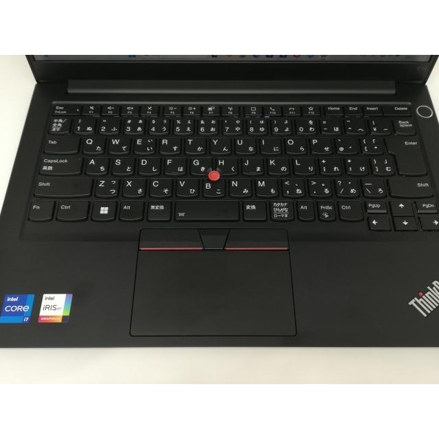 中古】Lenovo ThinkPad E14 Gen 4 21E300DHJP ブラック【i7-1255U 16G