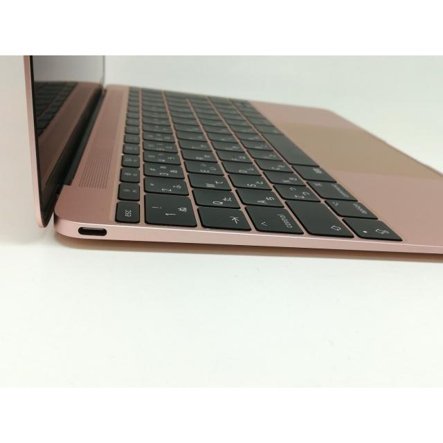 中古】Apple MacBook 12インチ CTO (Mid 2017) ローズゴールド Core 
