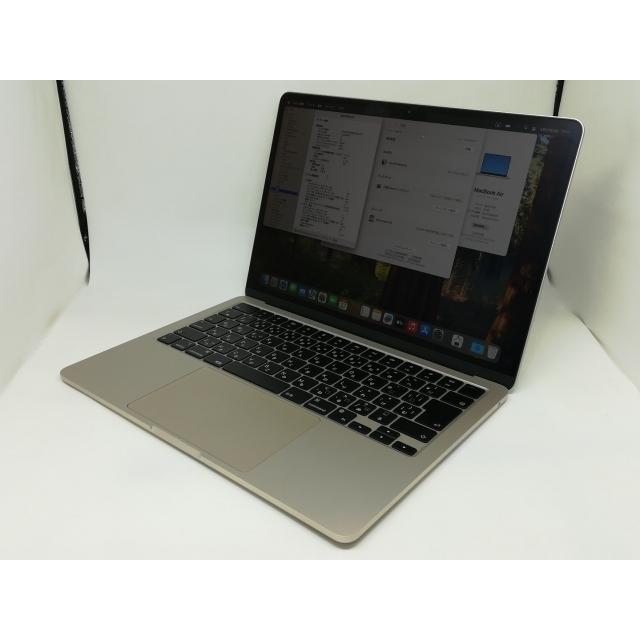 中古】Apple MacBook Air 13インチ CTO (M3,2024) スターライト 中古】Apple MacBook Air 13インチ CTO (M3,2024) スターライト