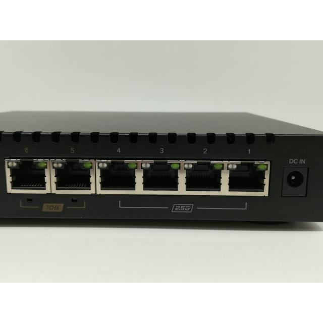 中古】BUFFALO LXW-10G2/2G4 10GbitLANx2/2.5GbitLANx4/スイッチング