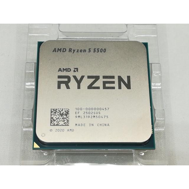 中古CPU AMD Ryzen5 5500 完品 中古】AMD Ryzen 5 5500 (3.6GHz/TC:4.2GHz) bulk AM4/6C/12T/L3 16MB