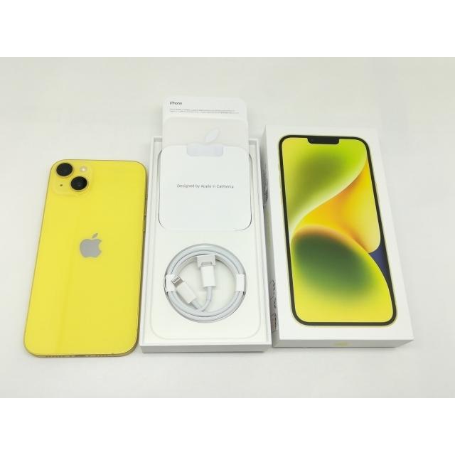中古】Apple 国内版 【SIMフリー】 iPhone 14 Plus 128GB イエロー