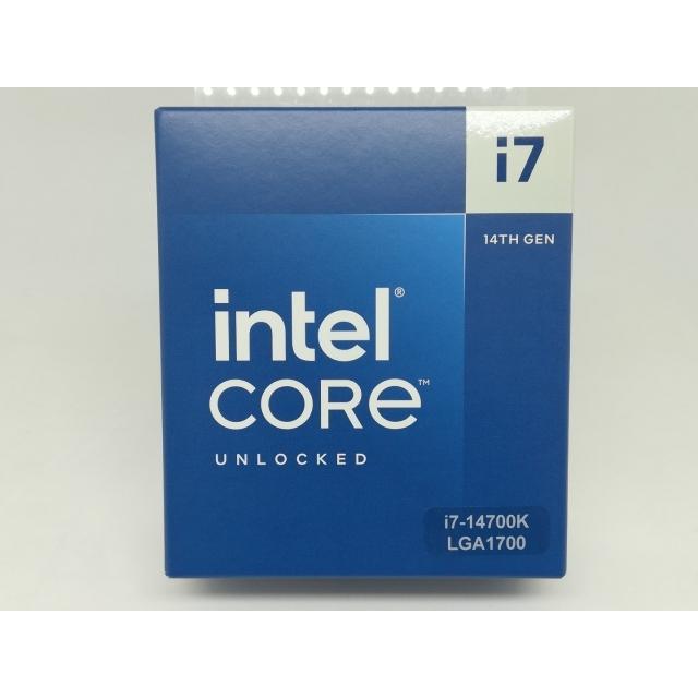 未使用】Intel Core i7-14700K(3.4GHz) Box LGA1700/20C(P:8C/E:12C