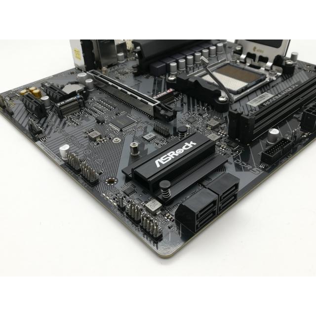 中古】ASRock B650M-H/M.2+ B650/AM5/MicroATX【日本橋3】保証期間1