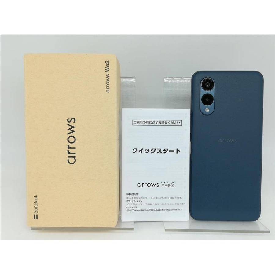 【美品】arrows We2 A402FC SoftBank×4台 arrows We セイモバイル☆SIMフリーSoftbank We2 ネイビー
