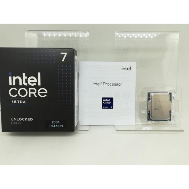 中古】Intel Core Ultra 7 265K(3.9GHz) Box LGA1851/20C(P:8C/E:12C