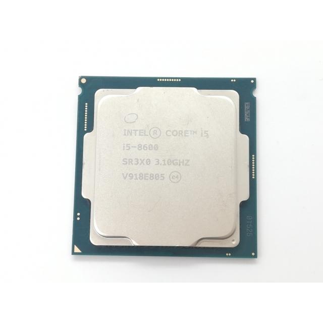 中古】Intel Core i5-8600 (3.1GHz/TB:4.3GHz) bulk LGA1151/6C/6T/L3