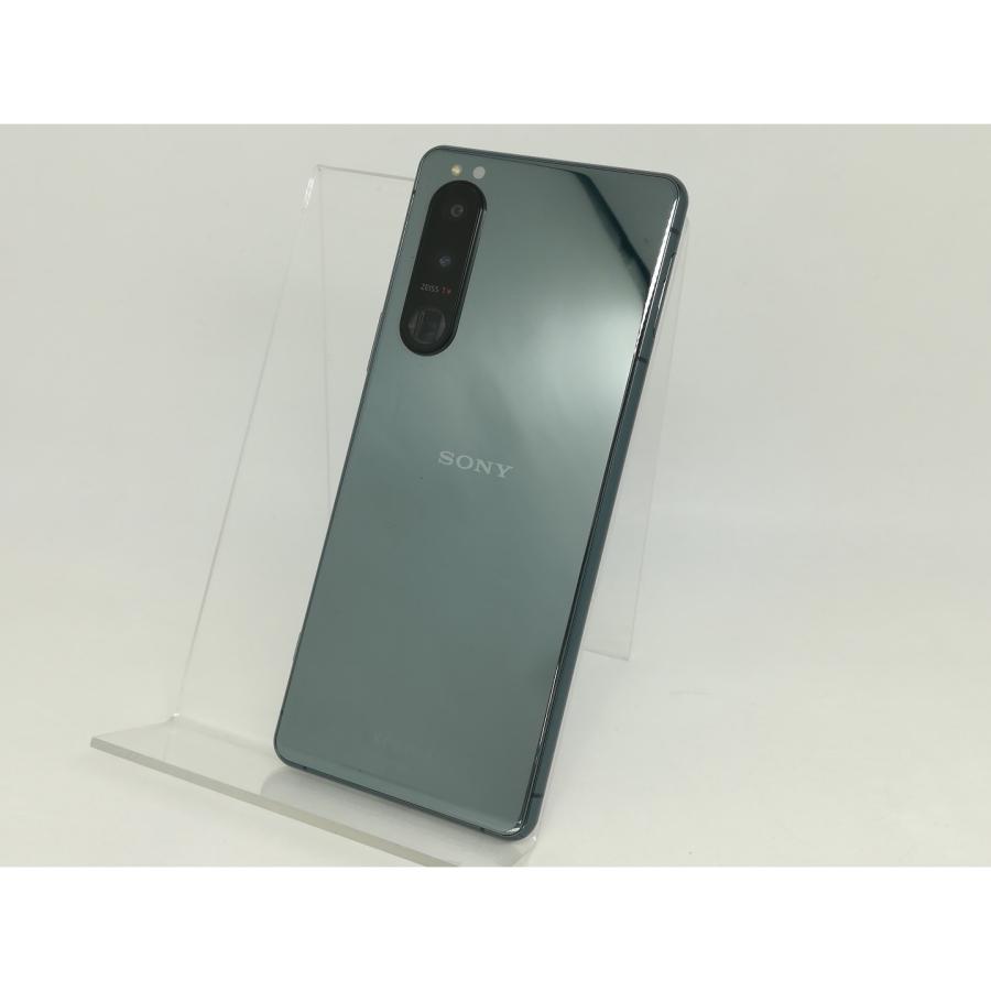 中古】SONY au 【SIMフリー】 Xperia 5 III グリーン 8GB 128GB