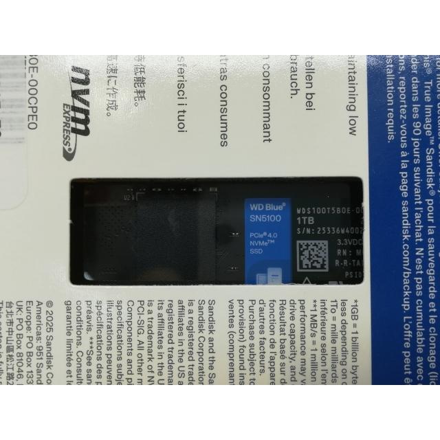 未使用】各社 1TB SSD (M.2 2280/PCIe4.0 NVMe)【日本橋3】保証期間1