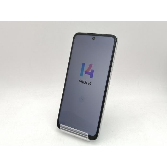 中古】Xiaomi au 【SIMフリー】 Redmi Note 10 JE クロームシルバー